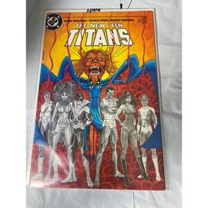 The‎ New Teen Titans 4 DC Comics 1985 Marv Wolfman George Perez Copper Age Issue